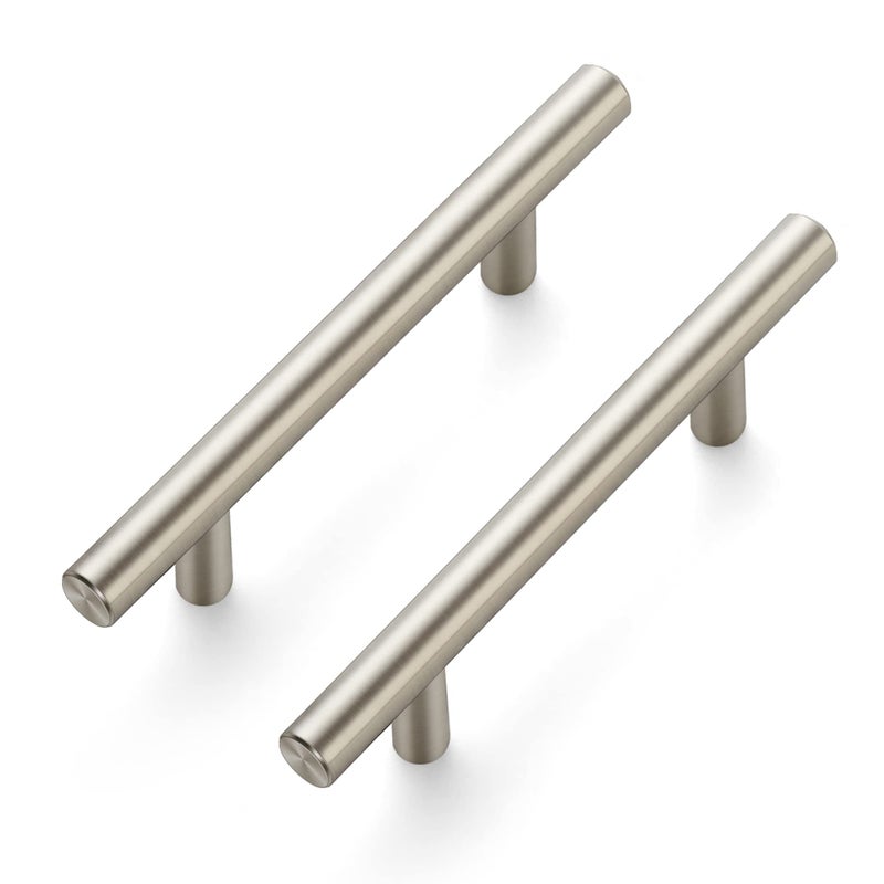 Ravinte 30 Pack 6 inch Cabinet Pulls Brushed Nickel Stainless Steel Kitchen Cupboard Handles Cabinet Handles, 3.5 inch Hole Center - Image 1